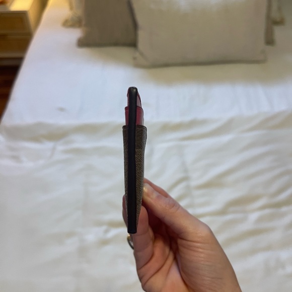 Coach Signature Card Case - Picture 5 of 6